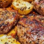 Surf and Turf with Yellow Rice