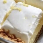 Cranberry Swirl Cream Cake (Easy Dessert)